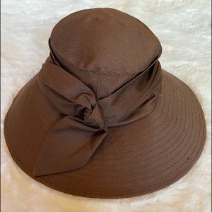NWT - Betmar New York Sun Hat in Chestnut